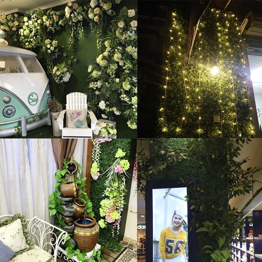 インテリア フェイクグリーン 3個セット 60×40 壁掛け 置物 花壇 部屋 リビング エントランス 玄関 水槽飾り 観賞用 ルームアクセサリー 植物 室内 在庫限り_2