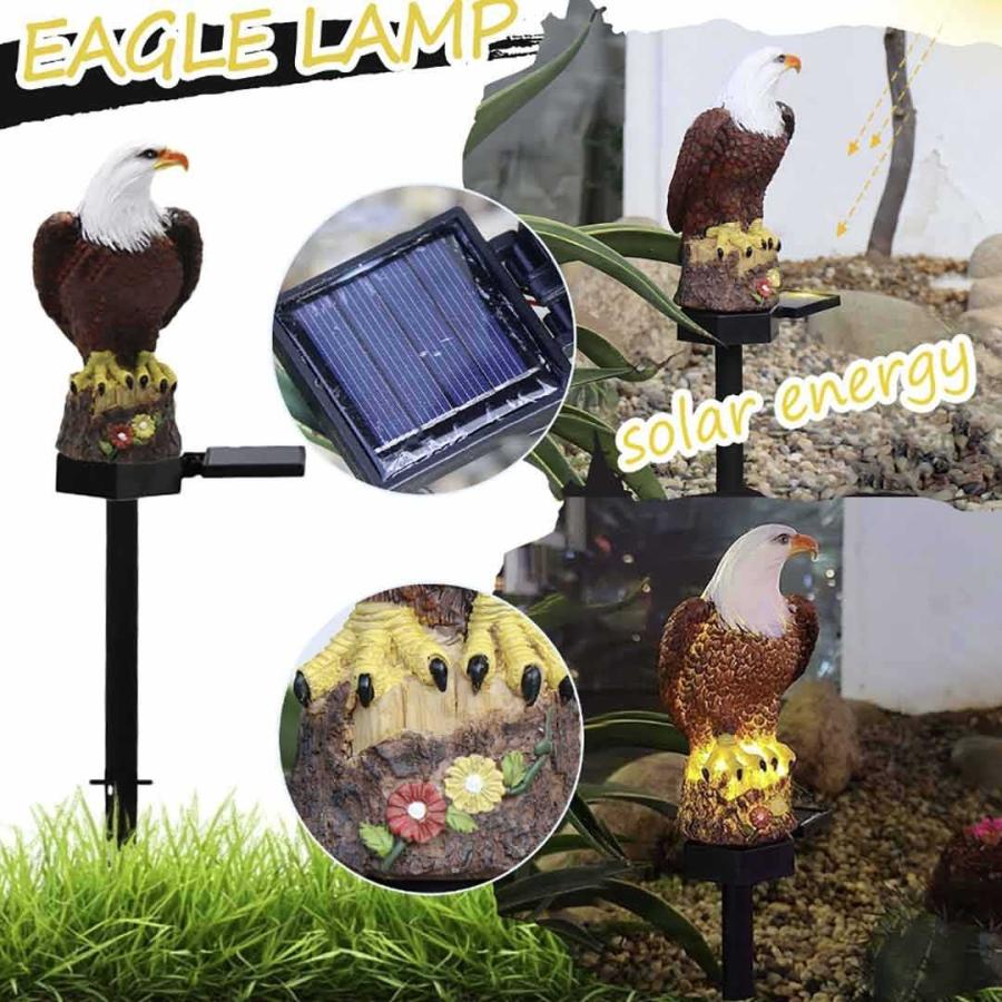 鳥よけグッズ 鷹 タカ 鷲 LED ソーラーライト 鳥除けインテリア 鳥よけグッズ 鷹 タカ 鷲 LED ソーラーライト 鳥除けインテリア