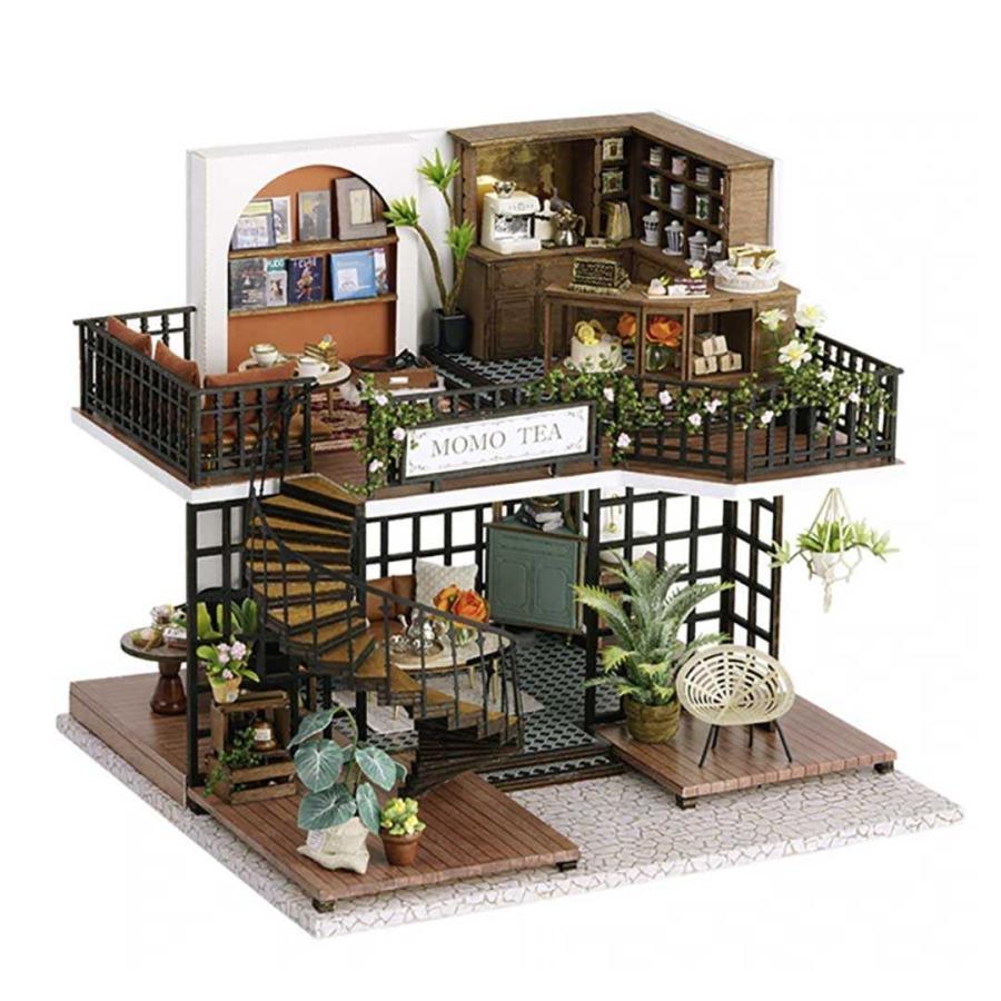 ミニチュアドールハウス　アンティーク風小物 ドールハウス ミニチュア 手作りキット セット1/24 スケール