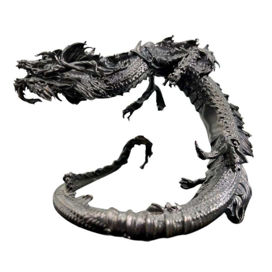 風水 龍 ブラックドラゴン -黒鱗滅竜- 金属 置物 竜 玄関 風水 風水 龍 ブラックドラゴン -黒鱗滅竜- 金属 置物 竜 玄関 風水