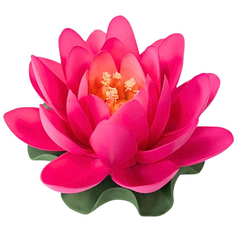 蓮華香炉 桃色 お香立て 蓮の花 ーVer2ー 全7カラー 2サイズ 葉っぱ付き 蓮華 風水