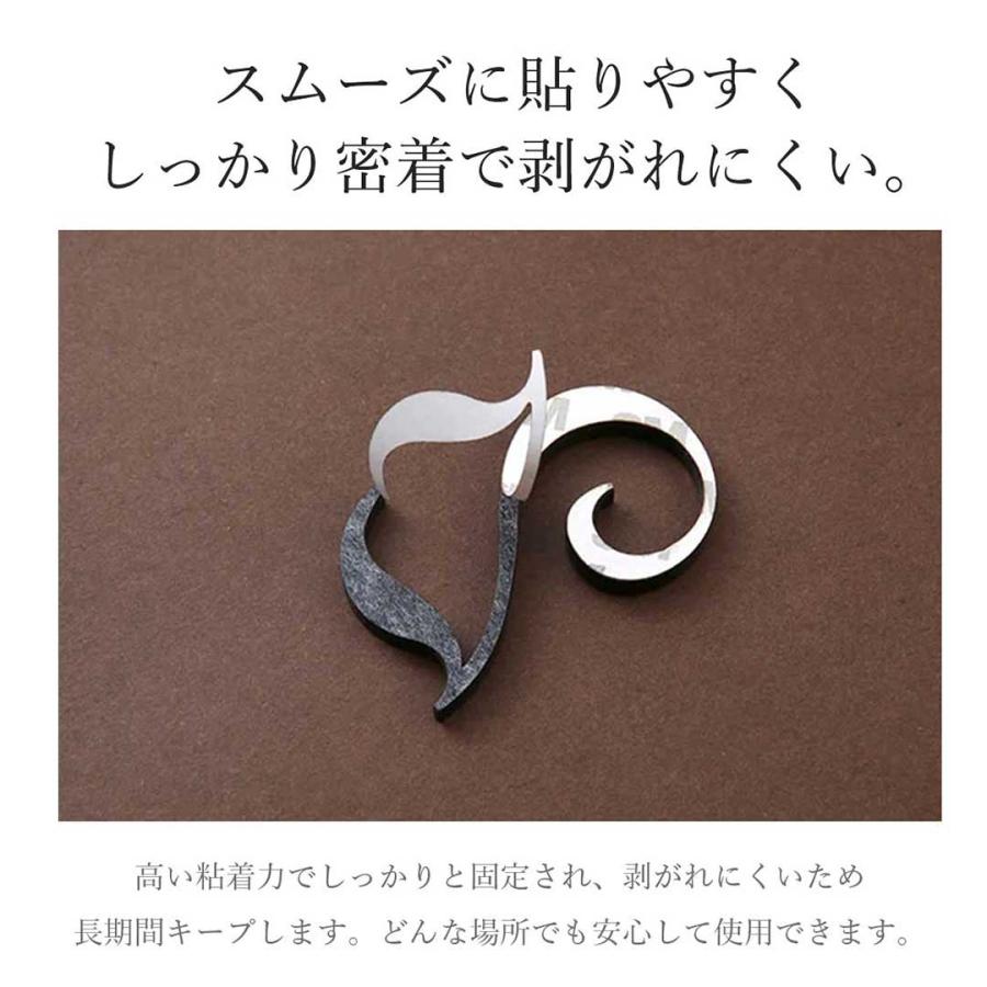部屋番号プレート ホテル ルームナンバー 番地プレート 選べる3カラー 12種類 切文字 数字 部屋番 番号 ナンバー ロッカー hotel 室名 宅配ボックス ポスト 簡単 | ブランド登録なし | 05