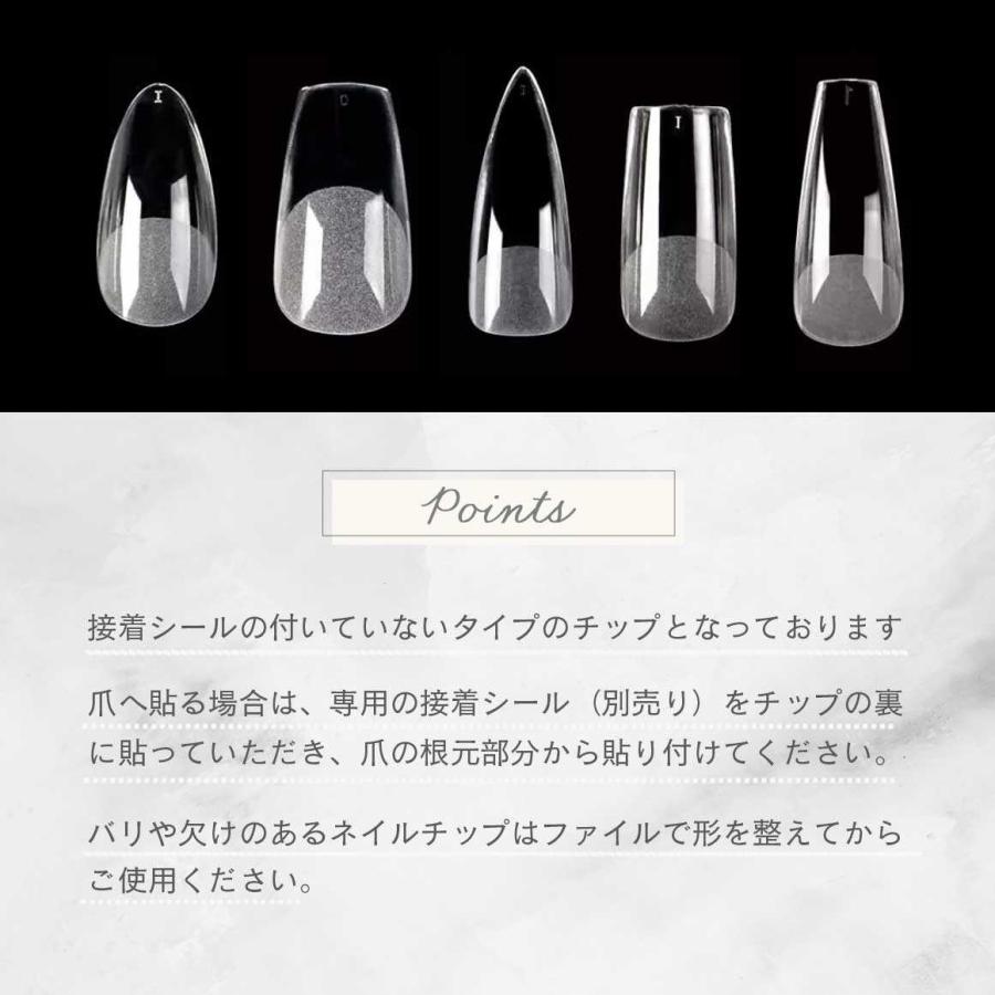 ネイルチップ　専用出品 ネイルチップ クリア 120枚セット 透明 汎用的 チップ 業務用