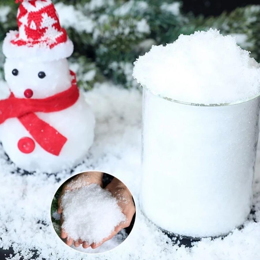 人工雪 フェイクスノー クリスマス装飾 1000gセット スノーパウダー 小物 クリスマスデコレーション シミュレーションスノーフレーク ドライ｜aioshop｜14