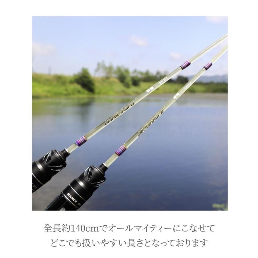 スピニングロッド 蘭渓 クリア 1.4m 長さ 釣り 超ソフト スピニングロッド 蘭渓 クリア 1.4m 長さ 釣り 超ソフト