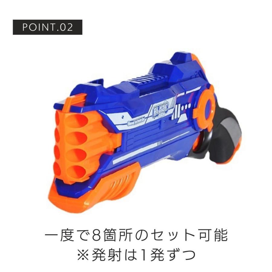 玩具 ブレイズストームガン 手動ソフト弾丸銃 エアガン 子供