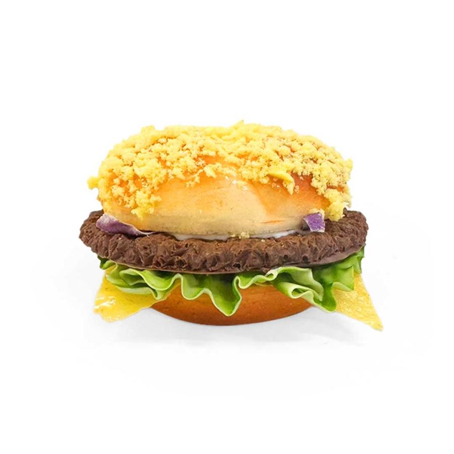 食品サンプル ハンバーガー チーズトッピング リアル バーガー 