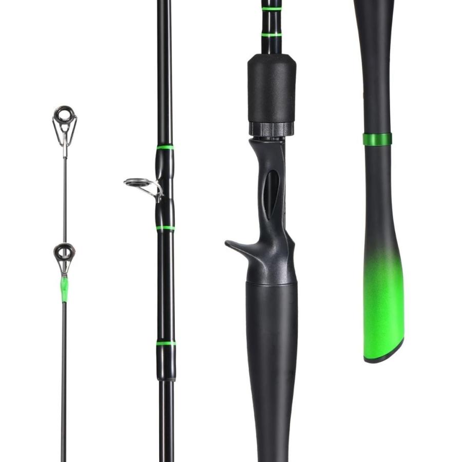 トラベルロッド 玄武 ライトグリーン 5ピース 2.1m 超軽量 スピニング
