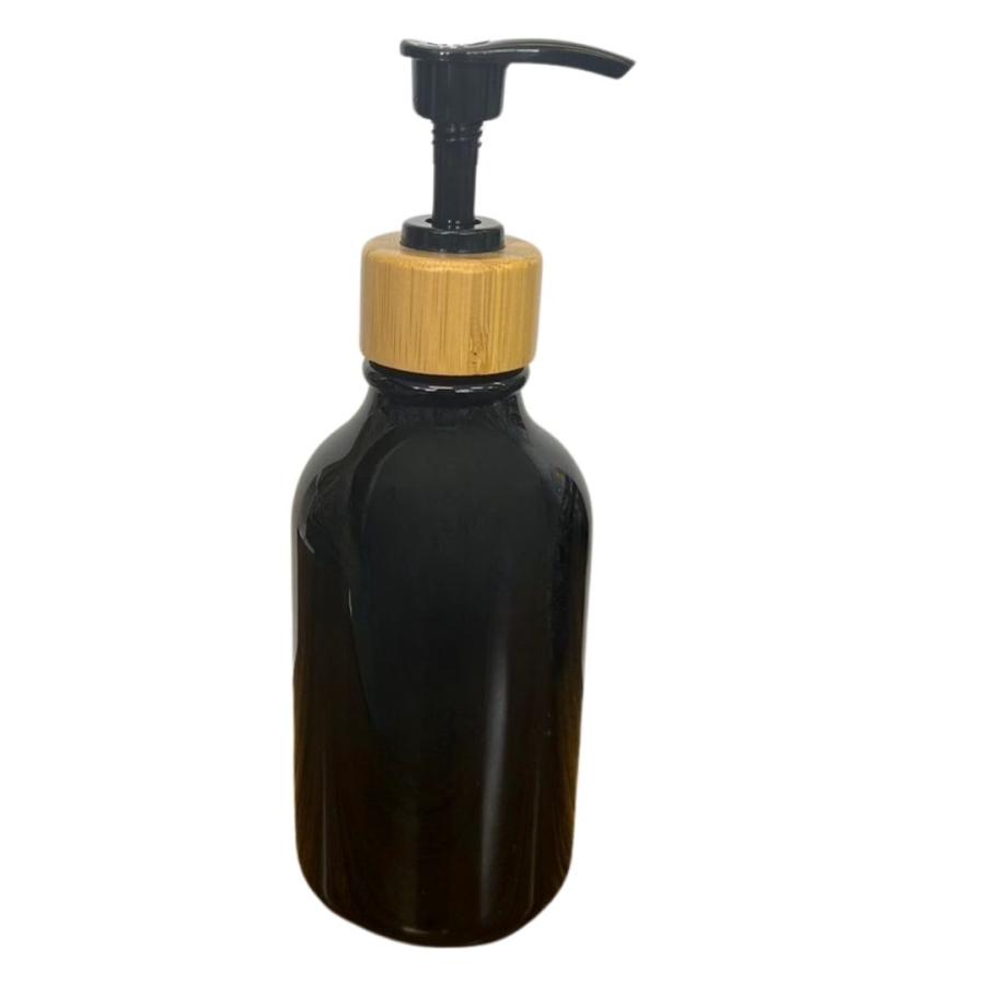 シャンプーボトル 300ml 3本セット ブラックボトル ディスペンサー