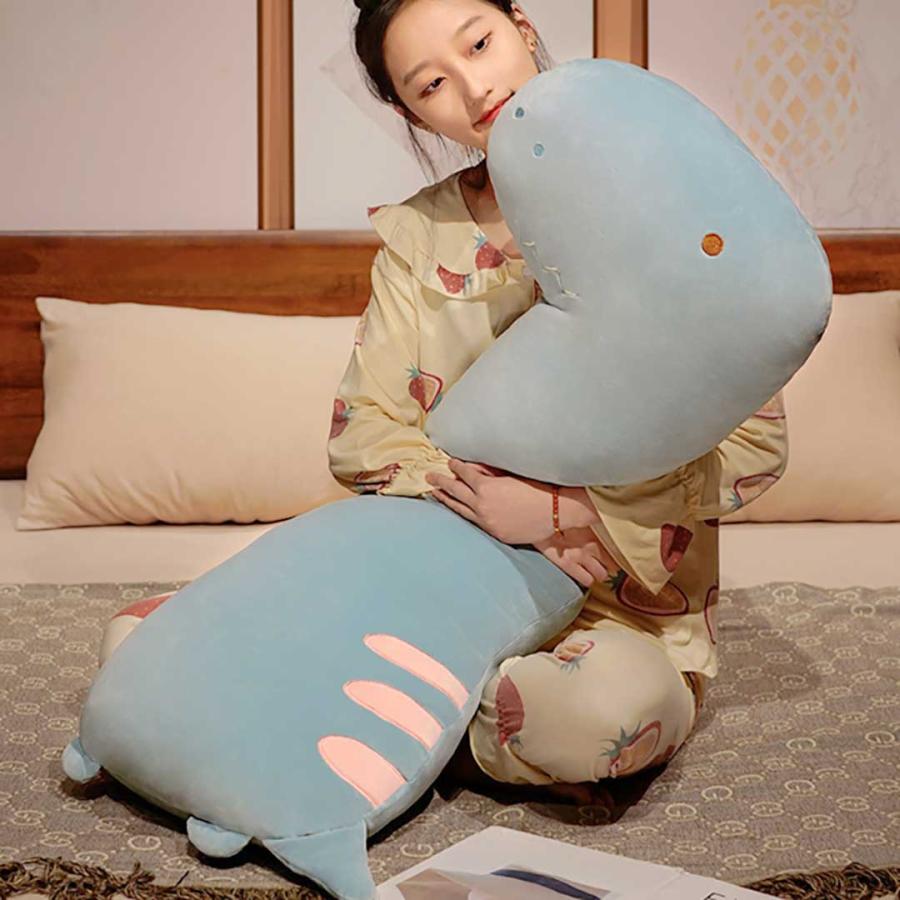 抱き枕 ブラキオサウルス クッション 恐竜 ぬいぐるみ 枕 ダイナソー