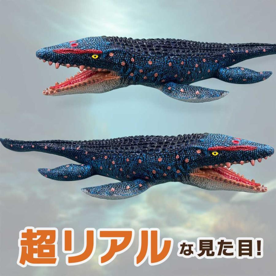 玩具 恐竜 特大 モササウルス 海洋爬虫類 鳴く バースデー おもちゃ