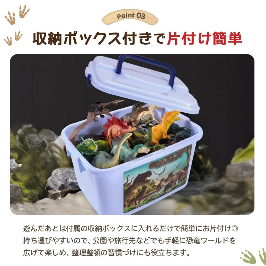購入特典 ランダムミニ恐竜1体プレゼント 玩具 恐竜 フィギュア 58点