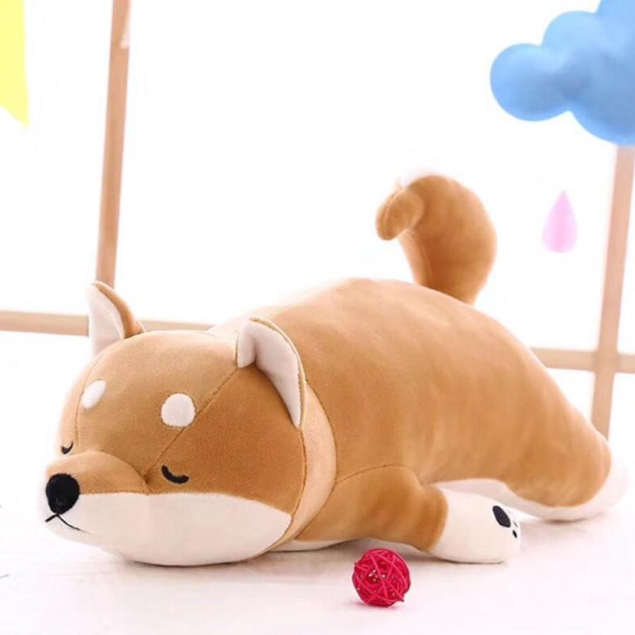 抱き枕 すやすやアニマル 70cm 全2種類 柴犬 ペンギン クッション