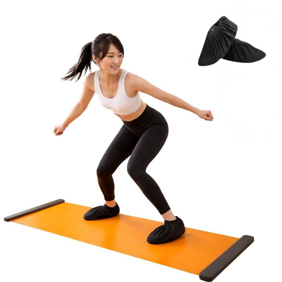 スケートサイドスライドトレーニングマット！スキルズシェイプ エクササイズマット Amazon.co.jp: エクササイズスライドボードマット、ワークアウト用