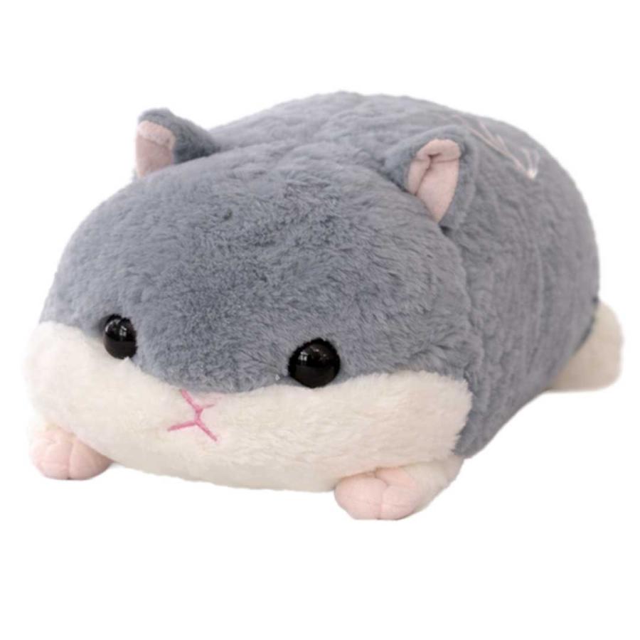 ぬいぐるみ もちもち ハムスター 48cm 3カラー 抱き枕 クッション 癒し