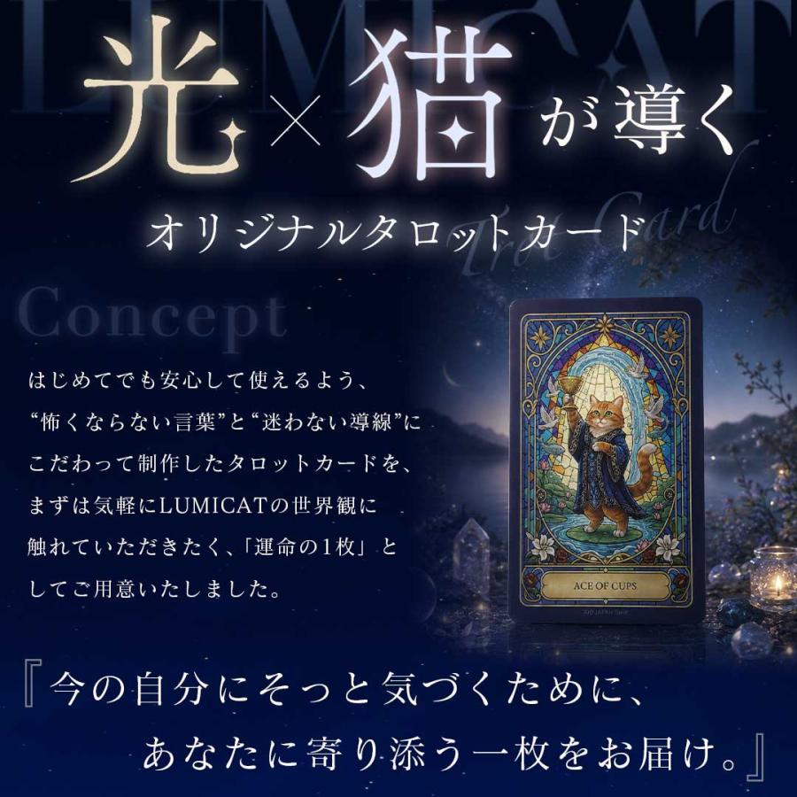 運命の1枚 タロットカード LUMICAT ルミキャット 【占術講師 響子先生
