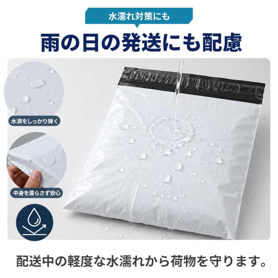 業務用 宅配ビニール袋 A1 100枚セット 60×80cm グレー 厚手 防水