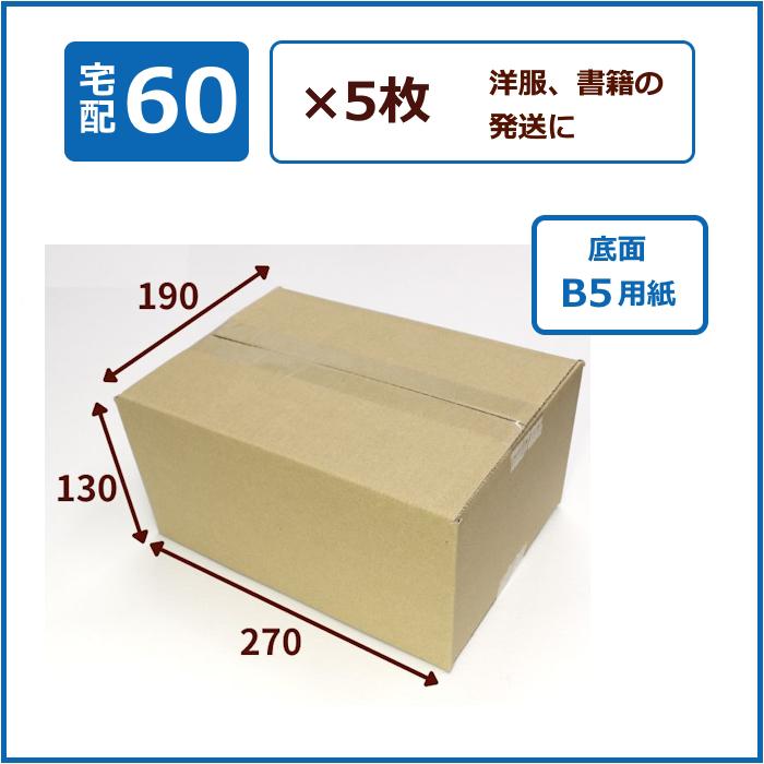 愛パックダンボール ダンボール箱 段ボール 80サイズ 60サイズ 薄型 