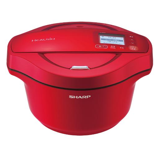 SHARP（シャープ） ヘルシオ ホットクック 2.4L KN-HW24F-R SHARP 電気