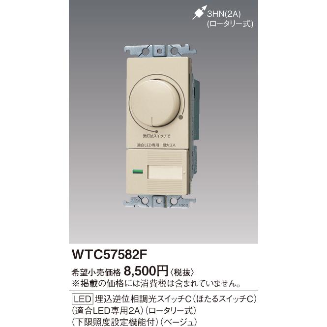 Panasonic（パナソニック） (手配品) ワイドLED埋込逆位相調光スイッチ