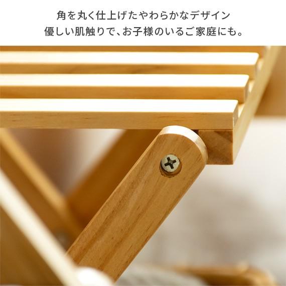 不二貿易（Fuji Boeki） ラック 棚 収納 木製 折りたたみ オープン