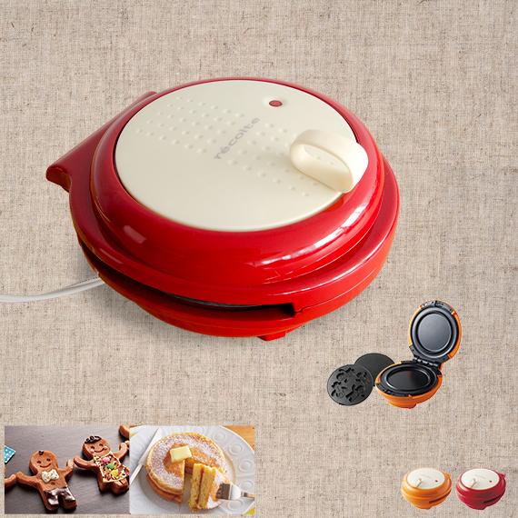 ホットプレート ホットケーキ パンケーキ Smile Baker レシピ付き デザイン家電 インテリア家電 おしゃれ エア リゾームインテリア 通販 Paypayモール