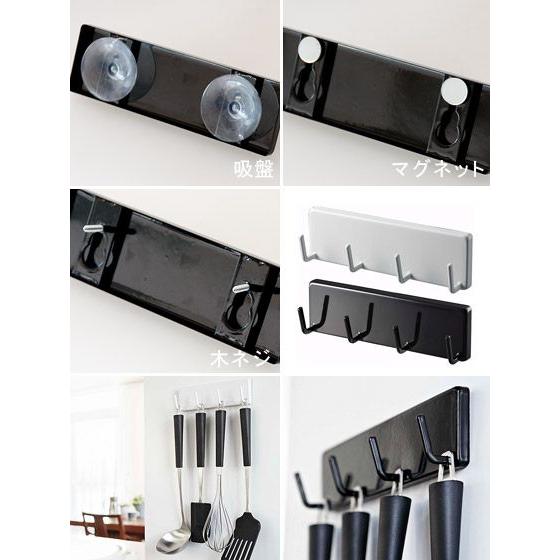 キッチン ツール収納 小物掛け キッチンフック ツールフック Tower タワー 吸盤 マグネット キッチン用品 おしゃれ 便利グッズ キッチングッズ 生活雑貨 エア リゾームインテリア 通販 Paypayモール