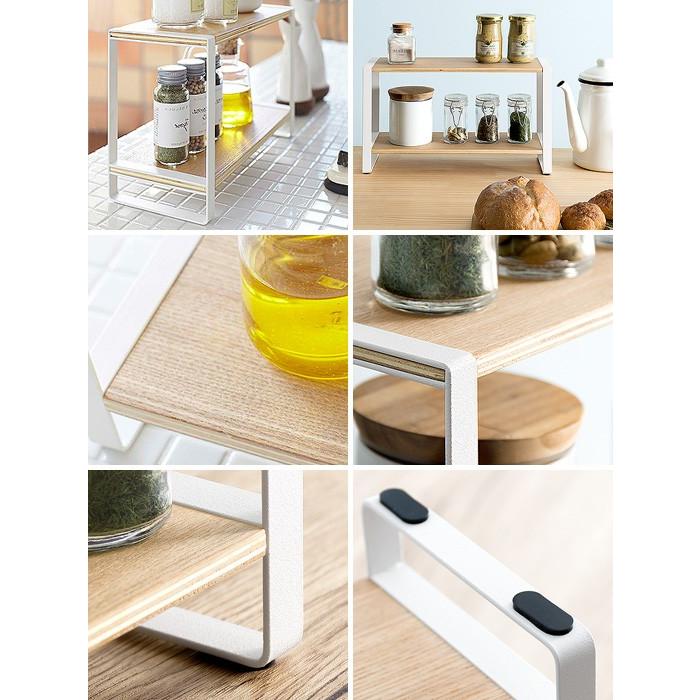 キッチンラック キッチン 収納棚 調味料ラック スパイスラック 北欧 おしゃれ シンプル ナチュラル キッチン雑貨 台所 収納棚 Tosca トスカ エア リゾームインテリア 通販 Paypayモール