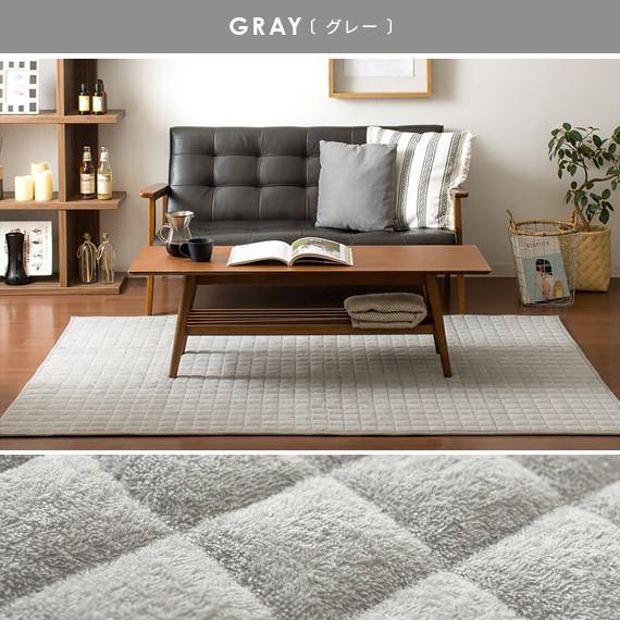 ついに再販開始 ラグ ラグマット おしゃれ 洗える 夏用 夏用ラグ キルトラグ カーペット らぐ 洗えるラグ キルティング 正方形 2畳 北欧 185 185cm センターラグ Cisama Sc Gov Br