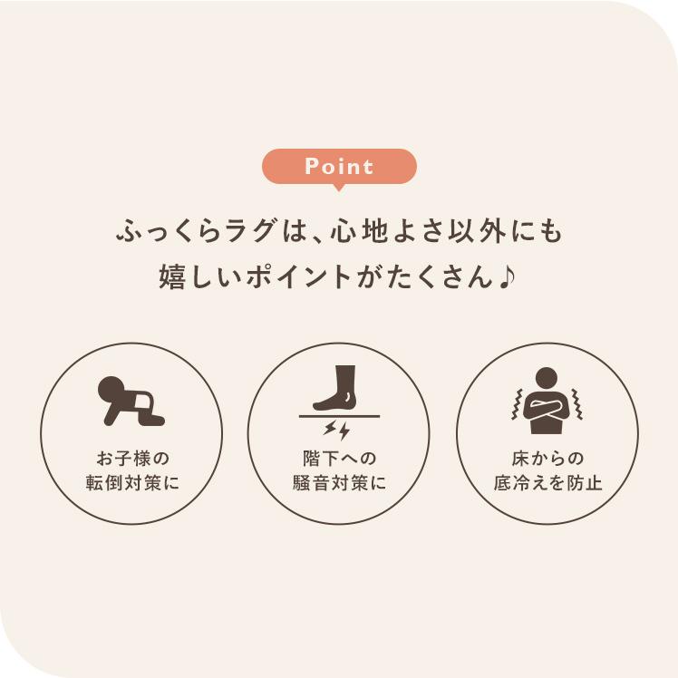 ラグ カーペット ラグマット おしゃれ 洗える らぐ 1.5畳 キルティング コーデュロイ調 フランネル 滑り止め 北欧 絨毯 じゅうたん 130×190cm | エア・リゾーム | 12