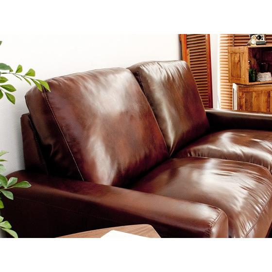 東谷 ソファー ソファ 2人掛け 二人掛けソファ レザー カウチソファー