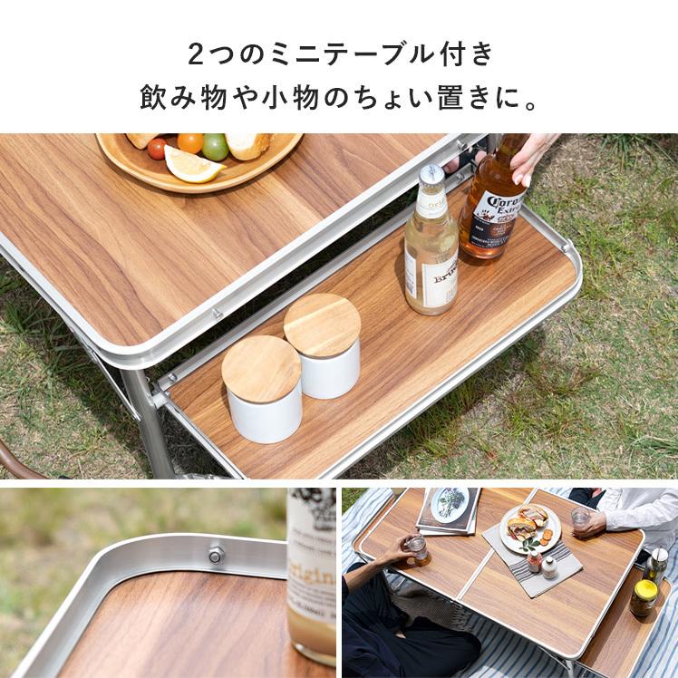【タグ付き】キャンプテーブル BBQ テーブル アウトドア 2way レジャー アウトドアテーブル BBQテーブル メッシュテーブル (キャンプ