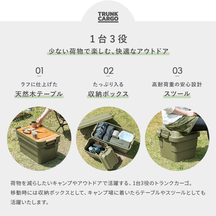 トランクカーゴ 専用天板 木製 天然木 TRUNK CARGO（トランクカーゴ） 20Lタイプ用 天板単体販売｜air-r｜05