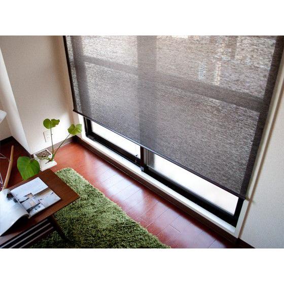 ロールスクリーン ロールカーテン おしゃれ 既成 麻調 ブラインド 布製 カ テン 人気 45 135cmタイプ Fln Rollscreen N 45x135 エア リゾームインテリア 通販 Yahoo ショッピング