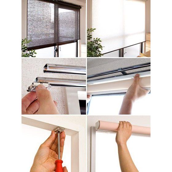 ロールスクリーン ロールカーテン おしゃれ 既成 麻調 ブラインド 布製 カ テン 人気 80 2cmタイプ エア リゾームインテリア 通販 Paypayモール