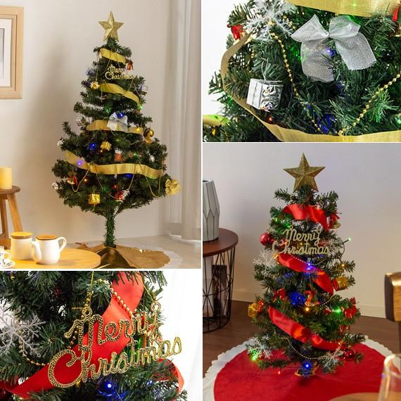 不二貿易（Fuji Boeki） クリスマスツリー 180cm 飾り オーナメント