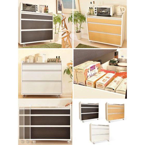 GART（ガルト） キッチンカウンター 収納 90 キッチンキャビネット