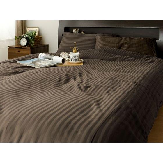 掛け布団カバー セミダブル 綿100% おしゃれ シンプル サテン カバー