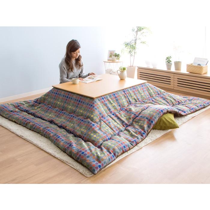 イケヒコ こたつ布団 正方形 コタツ布団 こたつふとん こたつ掛け布団