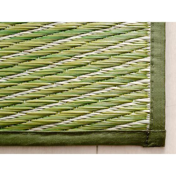 イケヒコ い草ラグ 国産 おしゃれ ふっくら 140×200 国産い草