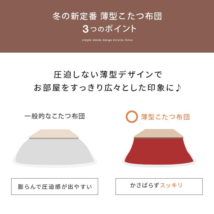 こたつ布団 円形 おしゃれ コタツ布団 洗える 丸型 こたつふとん 薄掛け 省スペース 北欧 かわいい こたつ掛け布団 フェイクファー フランネル 直径185cm_11