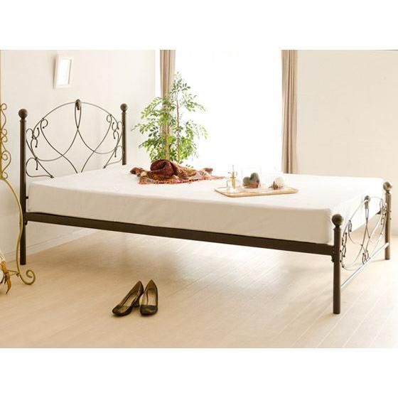 宮武製作所 ベッド セミダブル フレーム セミダブルベッド パイプ