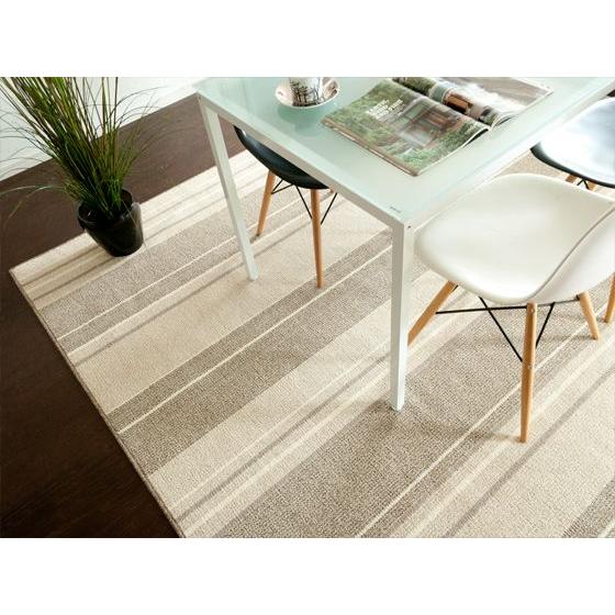 ラグ ラグマット おしゃれ 長方形 北欧 ダイニングラグ 撥水 拭ける