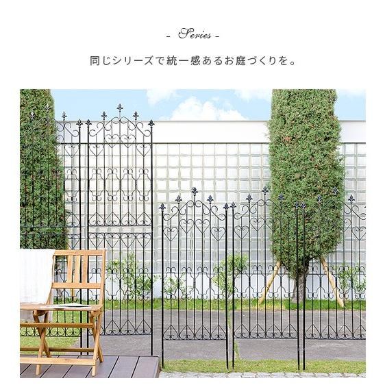 ガーデン フェンス アイアン 目隠し ガーデニング おしゃれ 庭