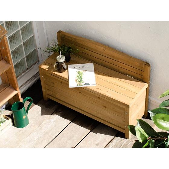 ベンチ 屋外用 収納 ガーデンベンチ 木製 おしゃれ 木製ガーデンベンチ