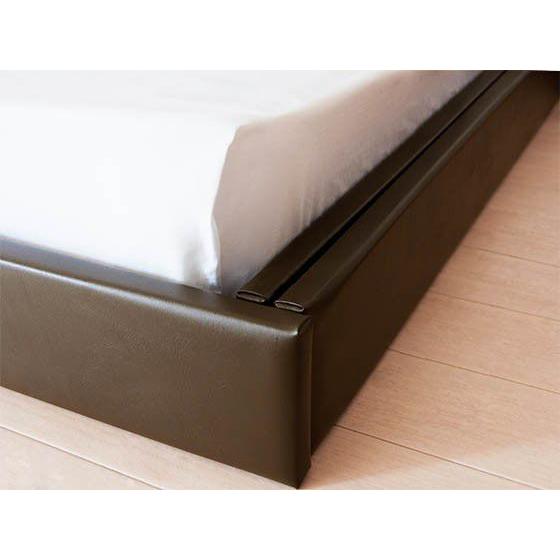 ベッド 低床 ロータイプ   キング（SS+S）マットレス付ds-2174160 alla-