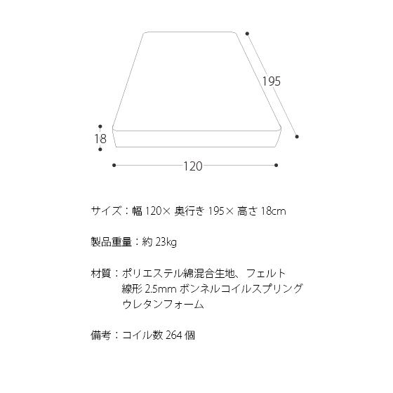ボンネルコイルマットレス セミダブルサイズ 友澤木工 マットレス セミダブル ボンネルコイル 日本製 寝具 国産