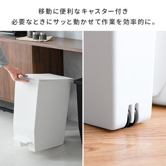 RISU（リス） ゴミ箱 おしゃれ キッチン フタ付き ダストボックス 蓋