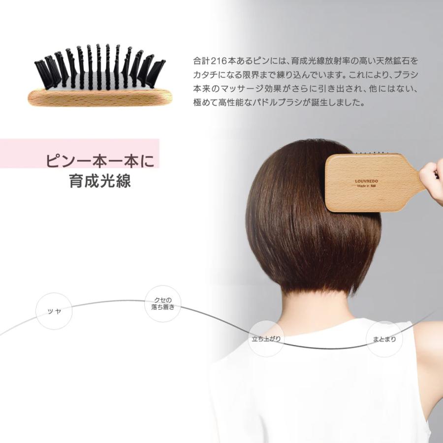 ☆新品未使用☆ルーブルドー パドルブラシ Reーviii 正規代理店 ルーブルドー ヘアブラシ パドルブラシ くし