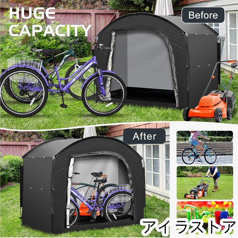 3台用 自転車置き場 自転車ガレージ サイクルポート 駐輪所 UV 3台用 自転車置き場 自転車ガレージ サイクルポート 駐輪所 UV
